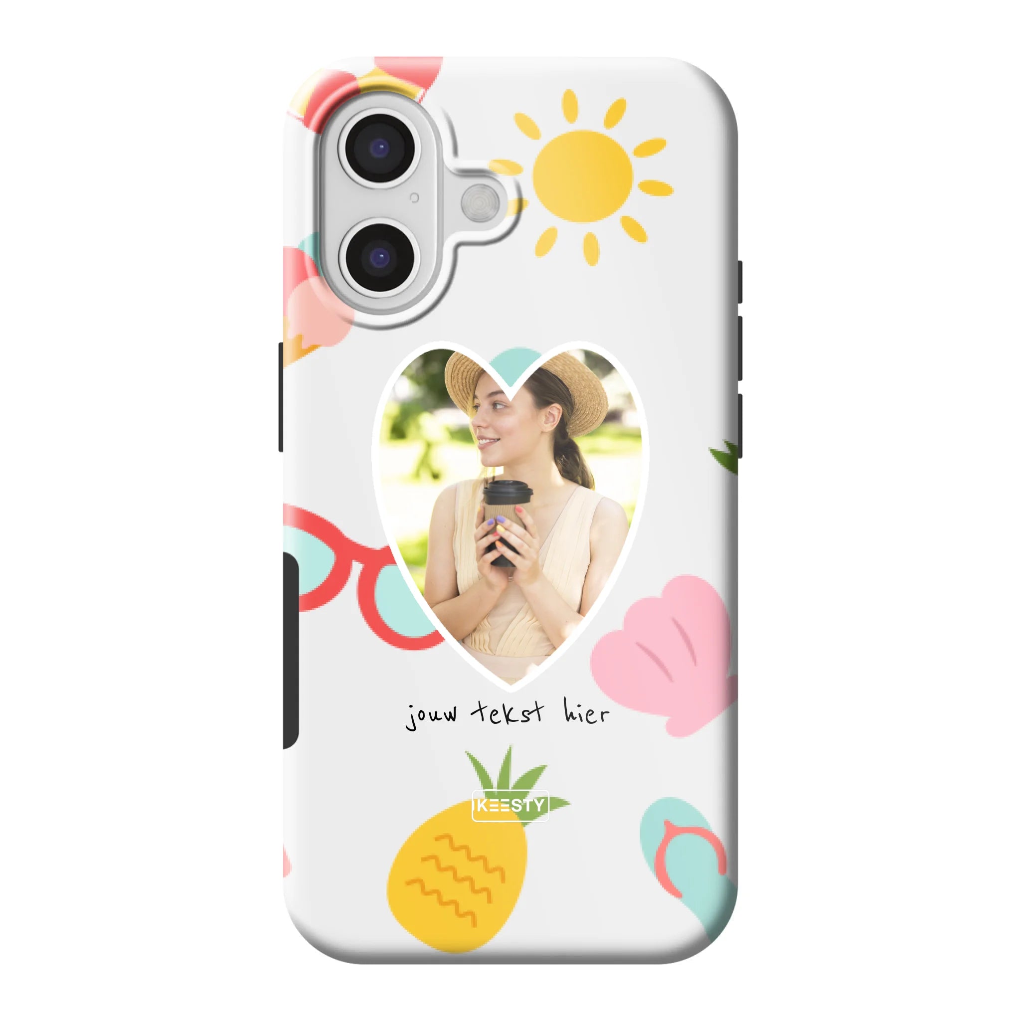 Foto °1 - Summer Mix - Telefoonhoesje Personaliseren Tough Hoesje - Keesty