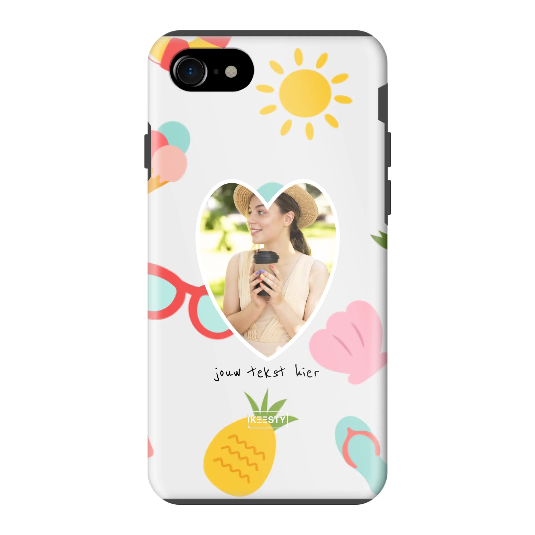 Foto °1 - Summer Mix - Telefoonhoesje Personaliseren Tough Hoesje - Keesty