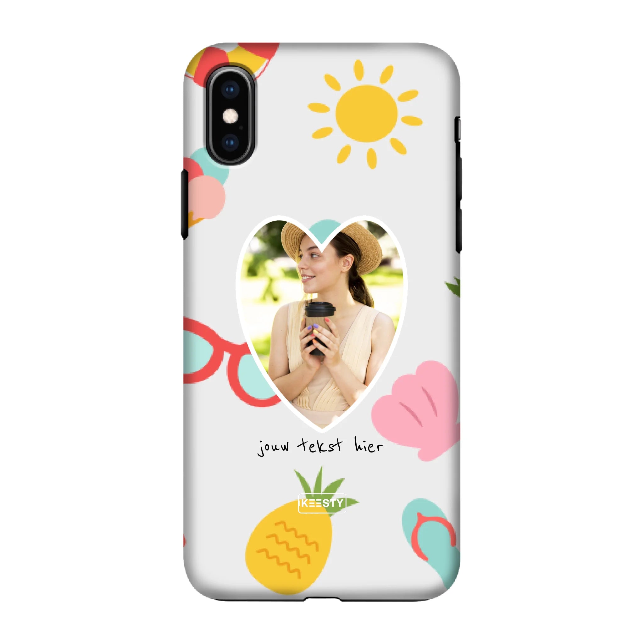 Foto °1 - Summer Mix - Telefoonhoesje Personaliseren Tough Hoesje - Keesty