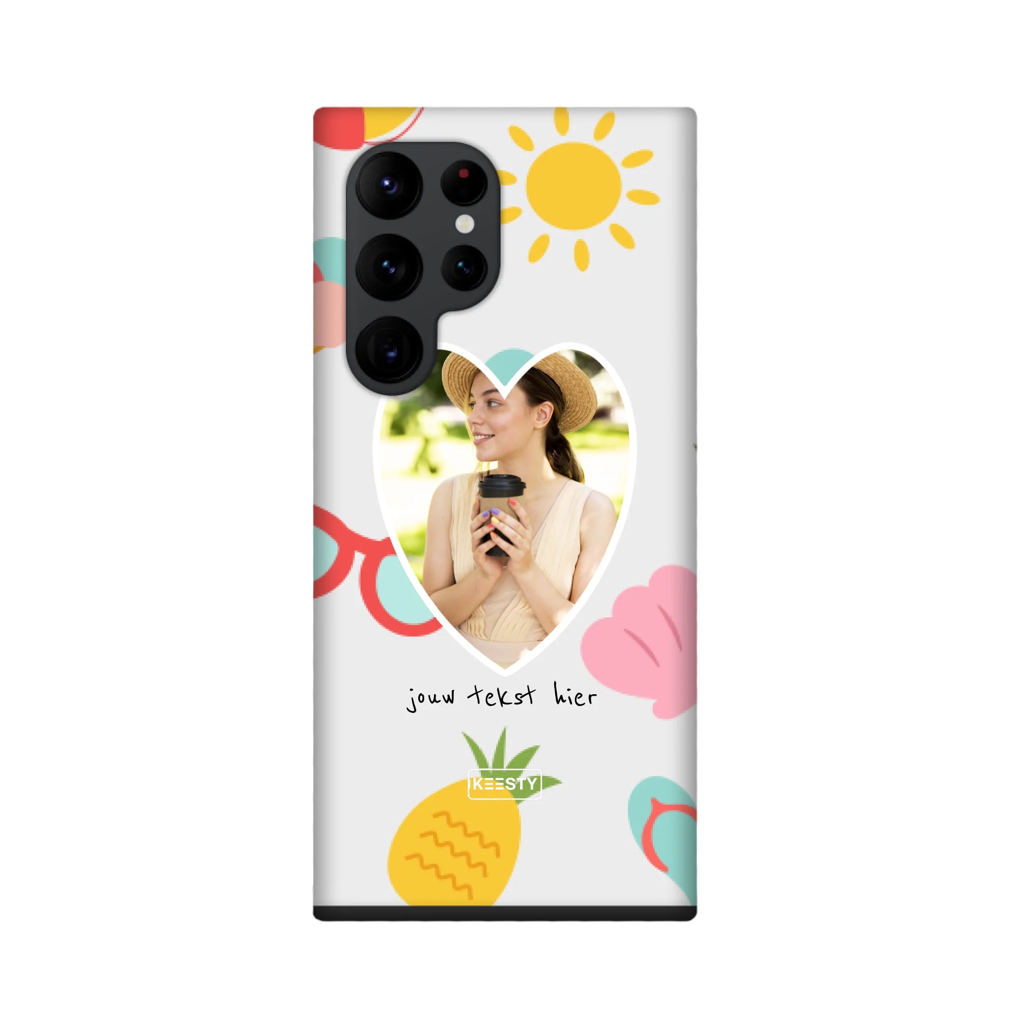 Foto °1 - Summer Mix - Telefoonhoesje Personaliseren Tough Hoesje - Keesty
