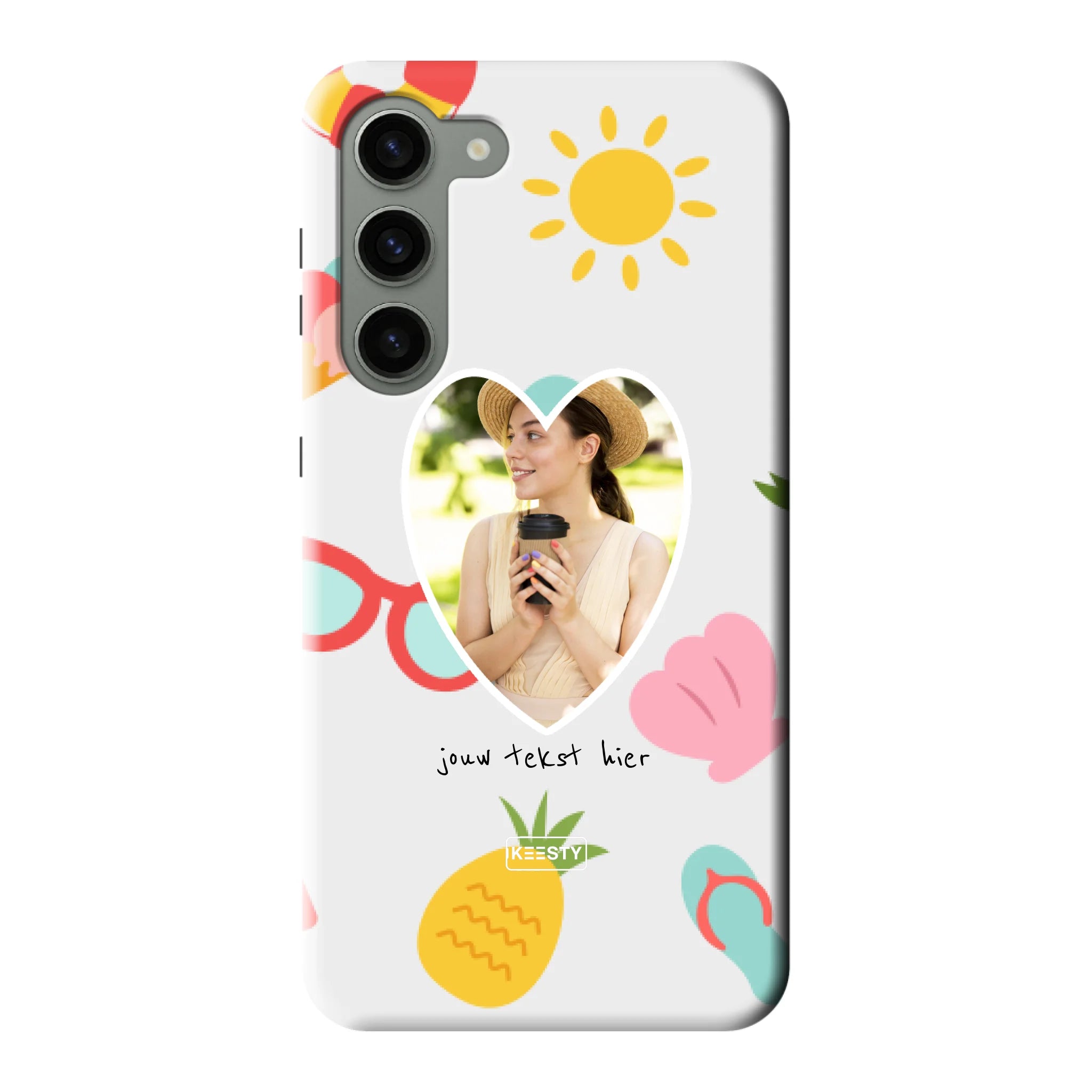 Foto °1 - Summer Mix - Telefoonhoesje Personaliseren Tough Hoesje - Keesty