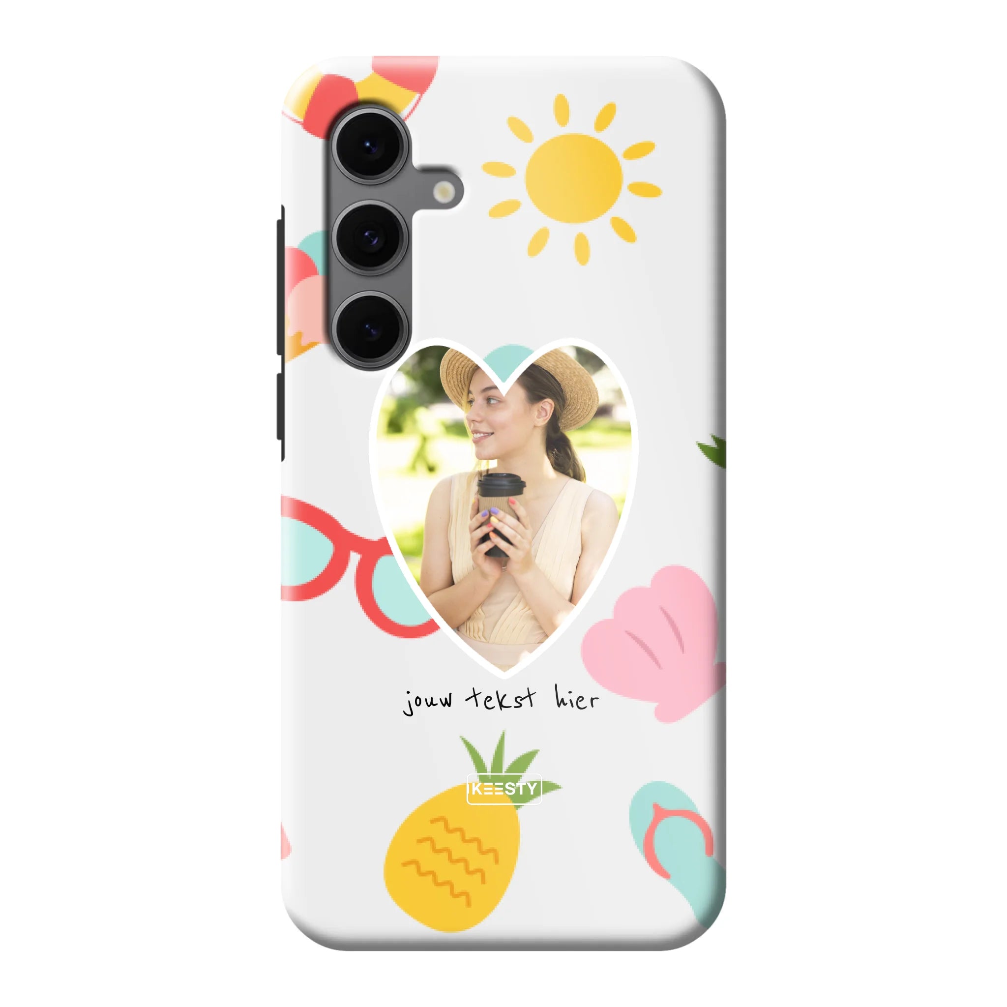 Foto °1 - Summer Mix - Telefoonhoesje Personaliseren Tough Hoesje - Keesty