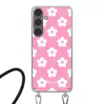 Samsung Galaxy S24 Plus Crossbody case (back printed, transparent)