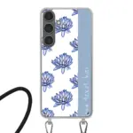 Samsung Galaxy S24 Plus Crossbody case (back printed, transparent)