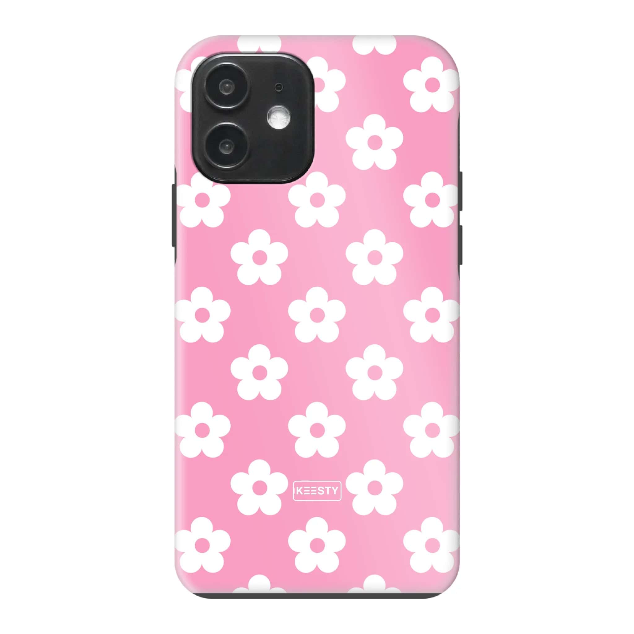 Telefoonhoesje personaliseren - Floral 4 - Tough hoesje