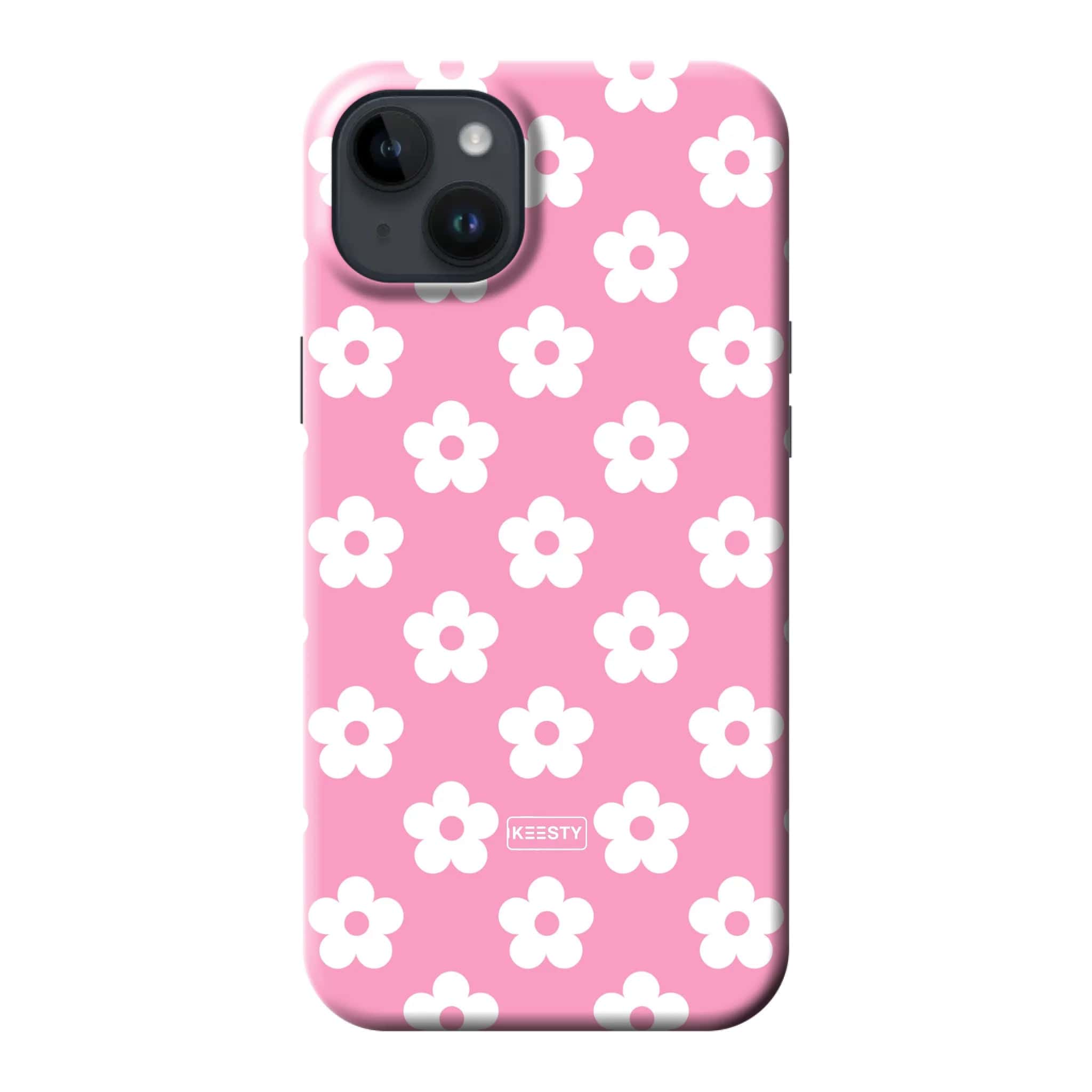 Telefoonhoesje personaliseren - Floral 4 - Tough hoesje