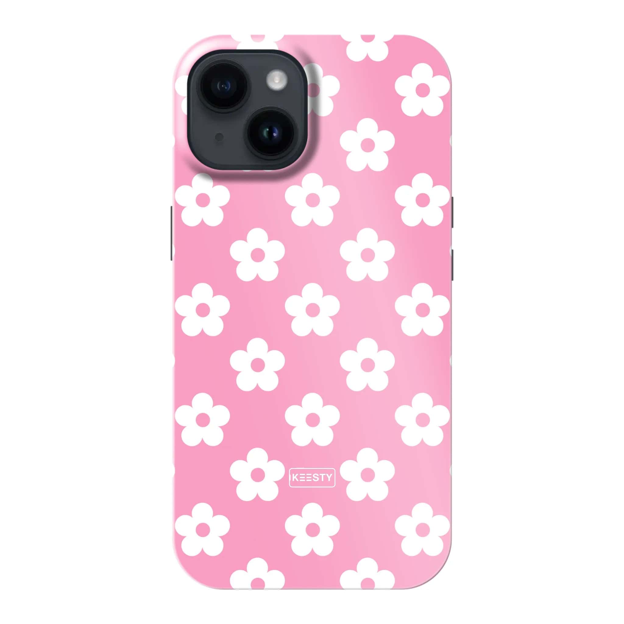 Telefoonhoesje personaliseren - Floral 4 - Tough hoesje