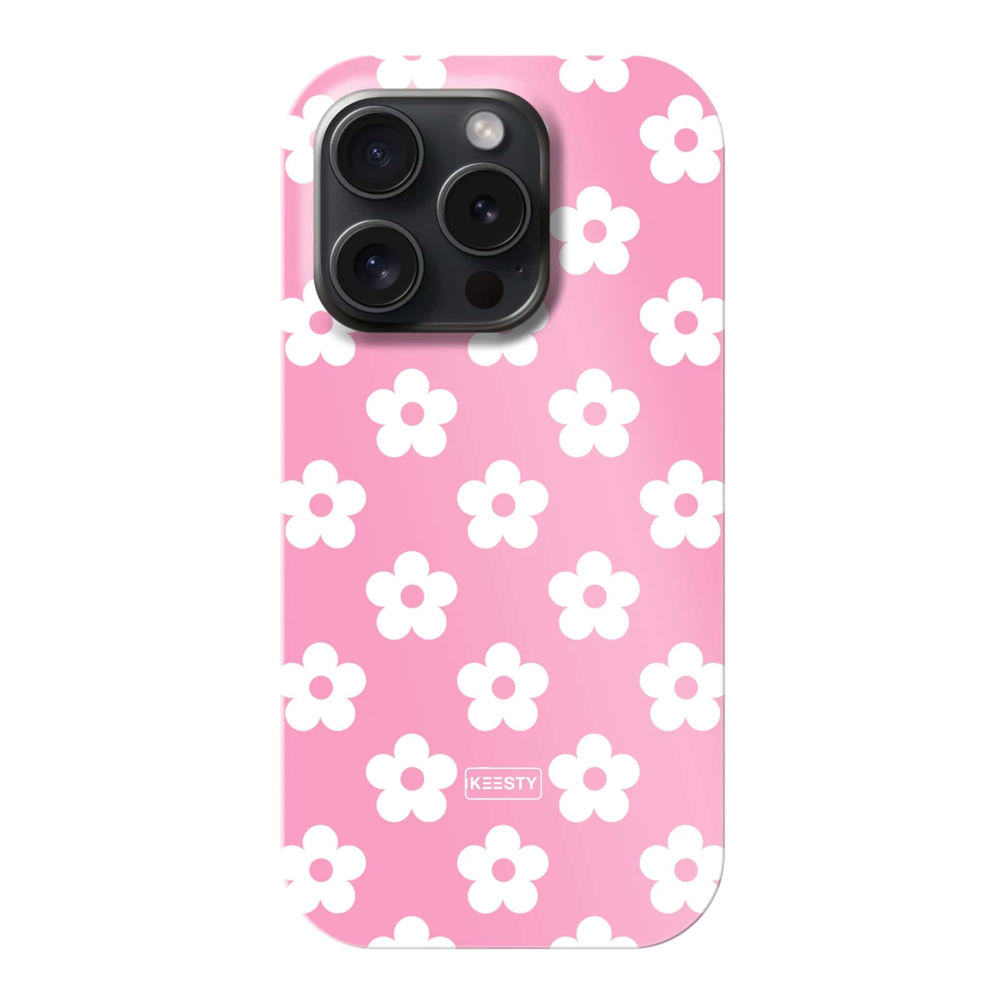 Telefoonhoesje personaliseren - Floral 4 - Tough hoesje