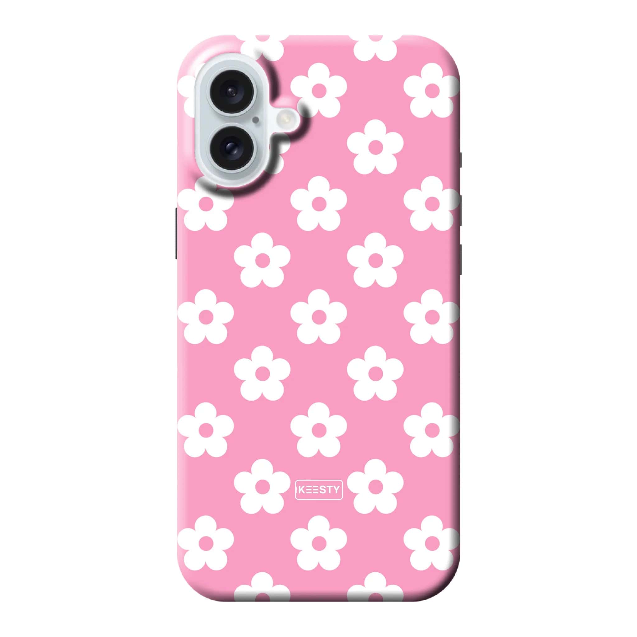 Telefoonhoesje personaliseren - Floral 4 - Tough hoesje