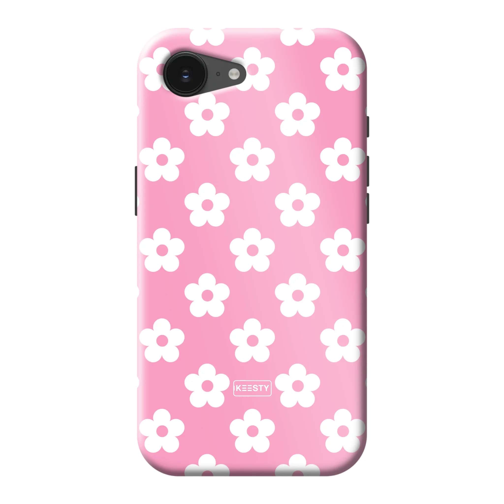 Telefoonhoesje personaliseren - Floral 4 - Tough hoesje