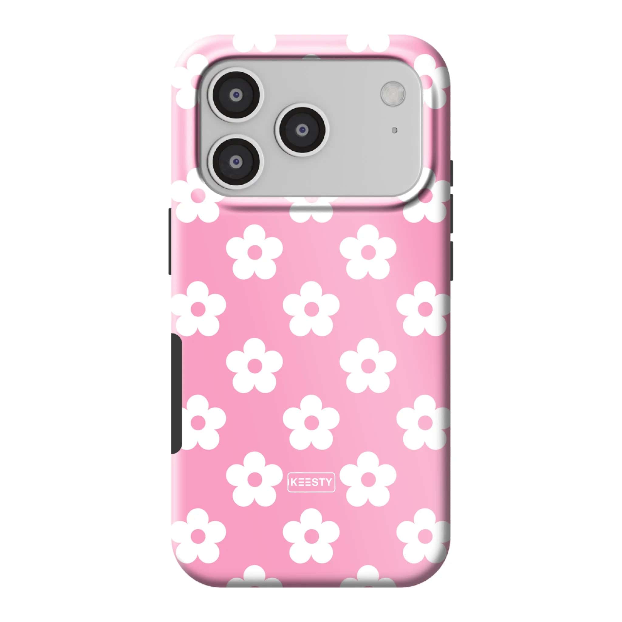 Telefoonhoesje personaliseren - Floral 4 - Tough hoesje