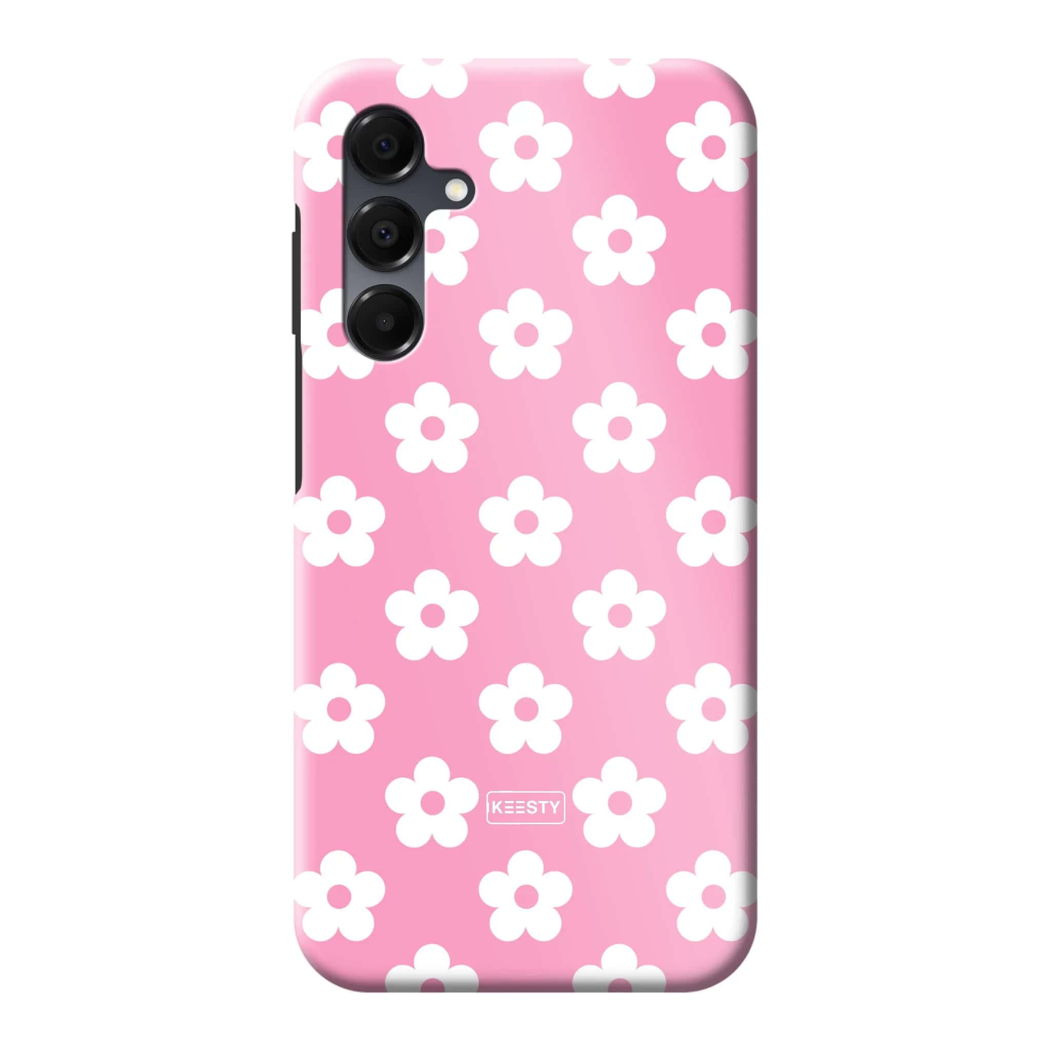 Telefoonhoesje personaliseren - Floral 4 - Tough hoesje
