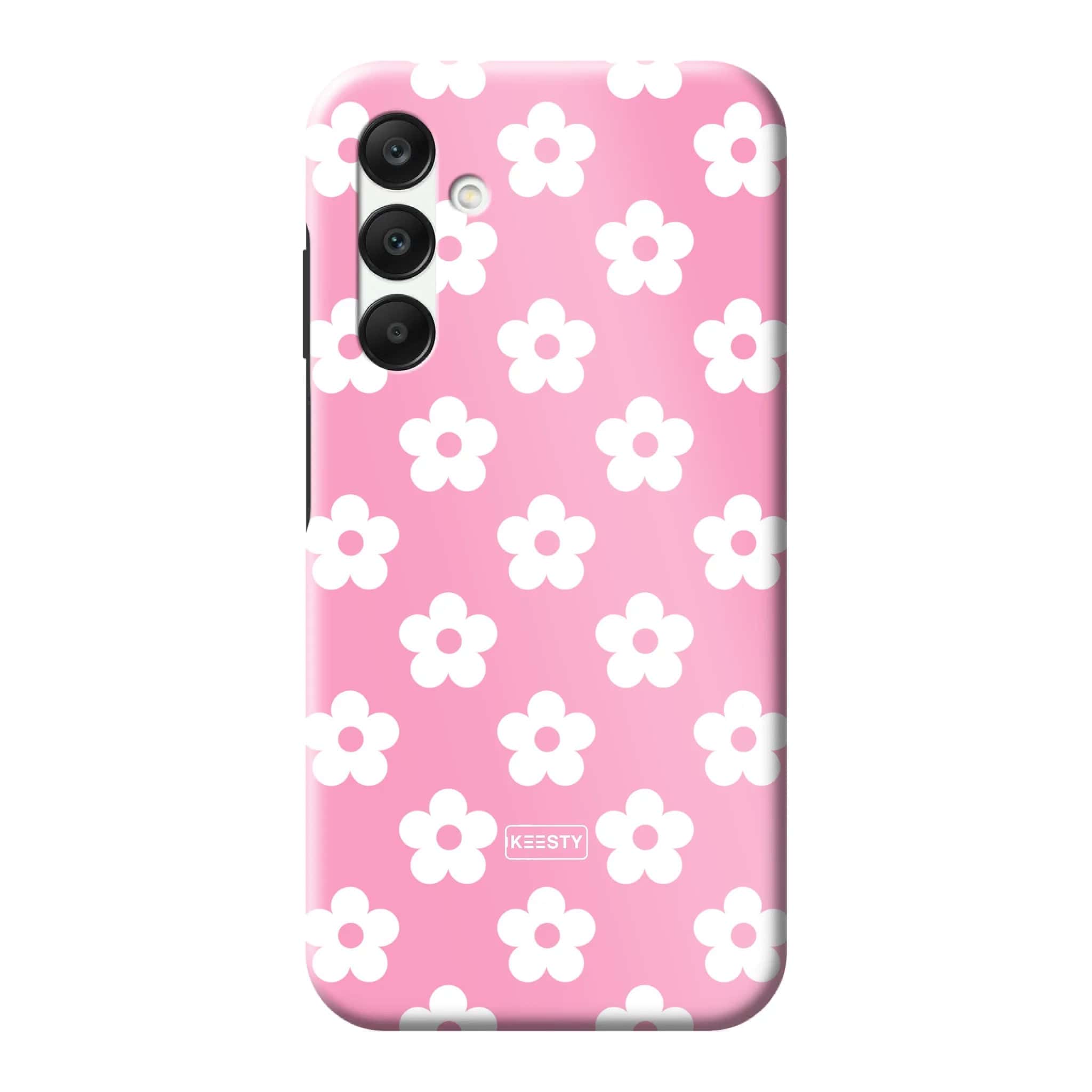 Telefoonhoesje personaliseren - Floral 4 - Tough hoesje