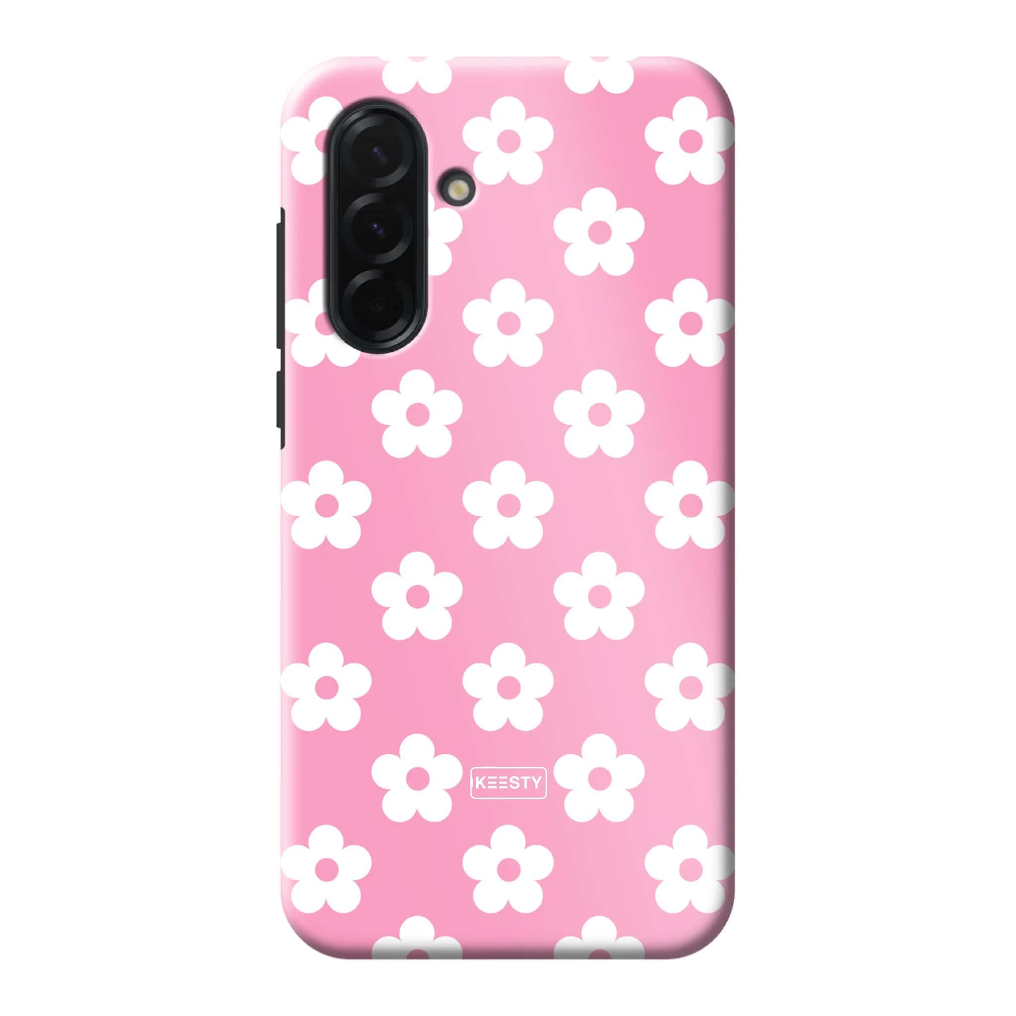 Telefoonhoesje personaliseren - Floral 4 - Tough hoesje