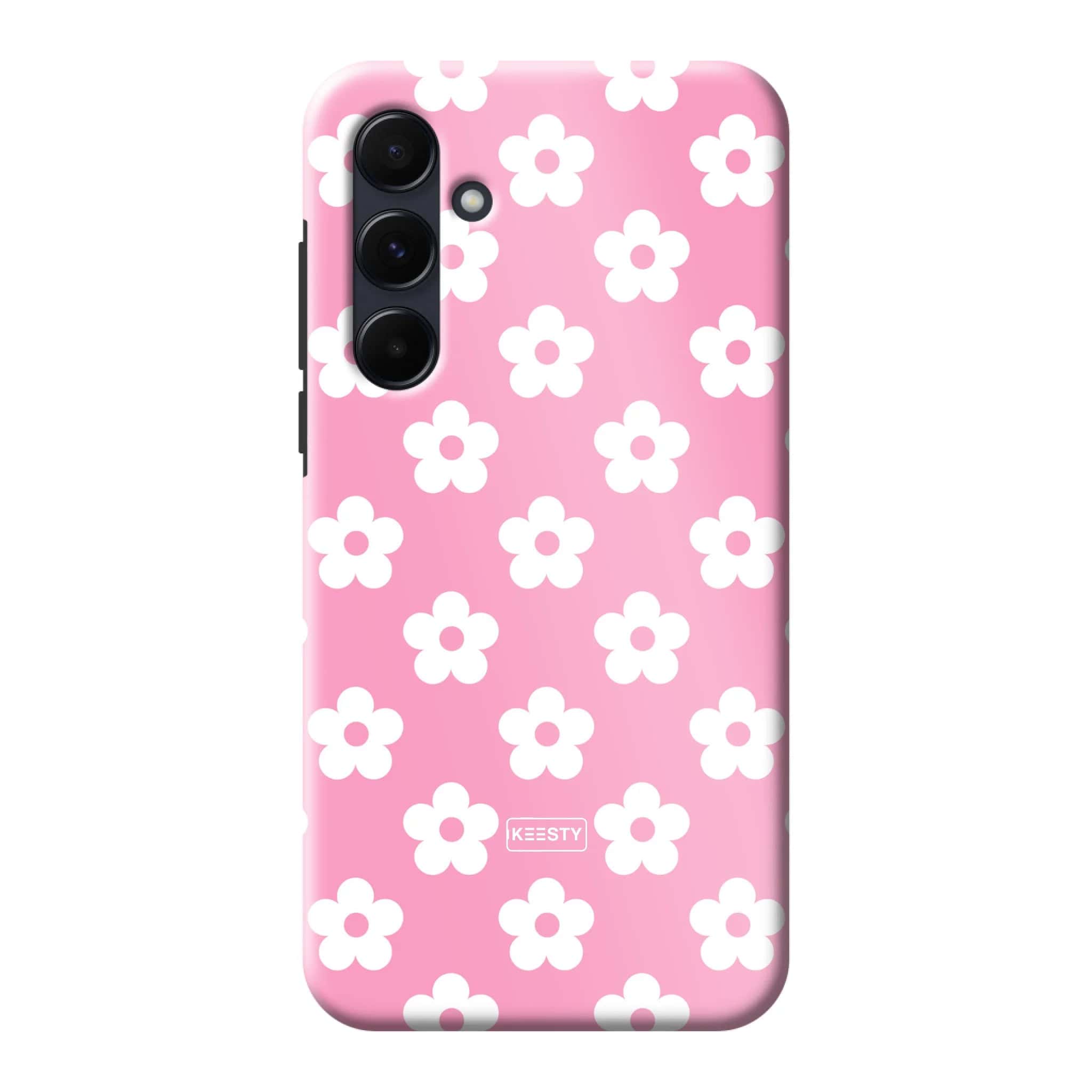 Telefoonhoesje personaliseren - Floral 4 - Tough hoesje