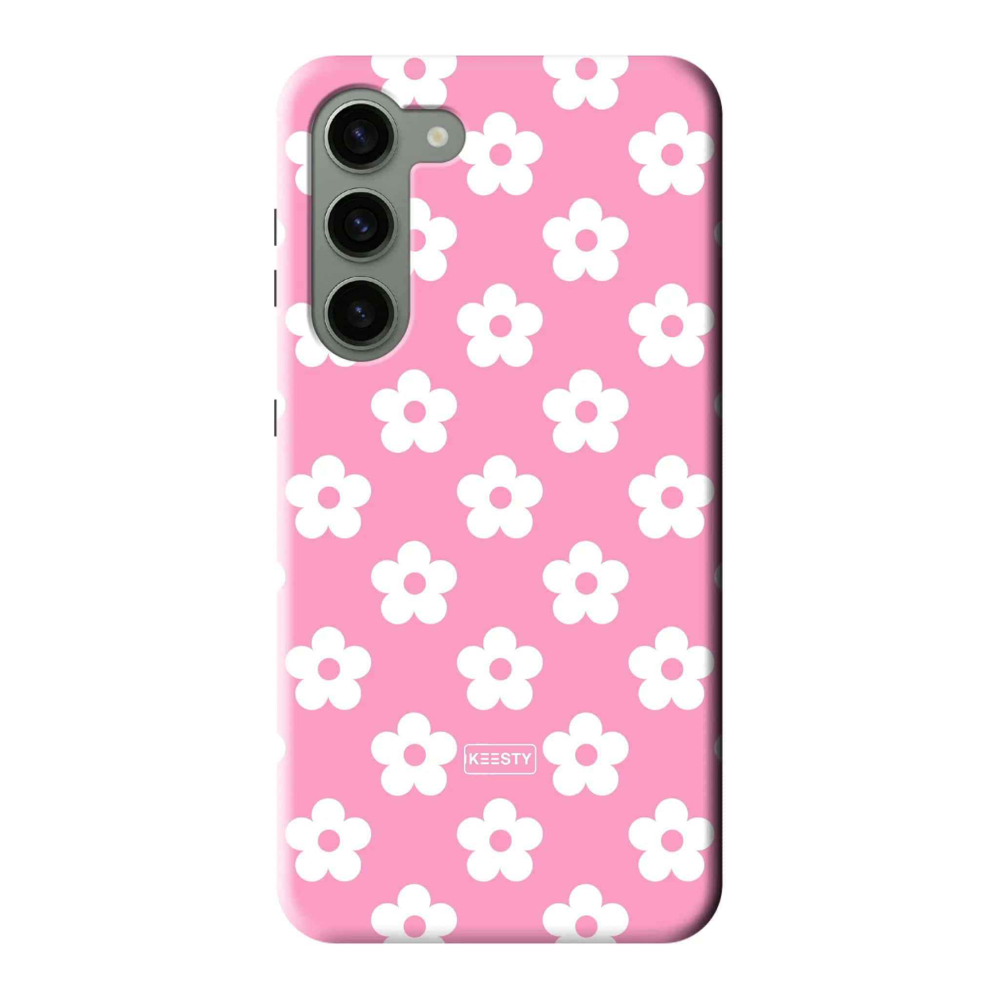 Telefoonhoesje personaliseren - Floral 4 - Tough hoesje