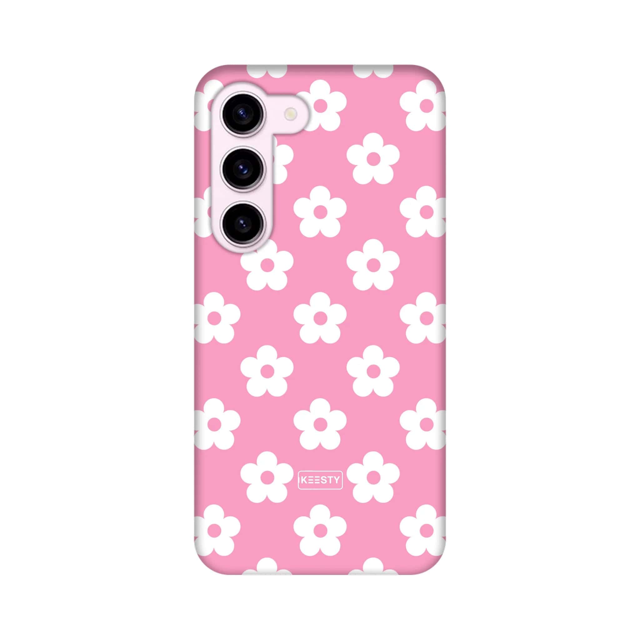 Telefoonhoesje personaliseren - Floral 4 - Tough hoesje