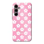 Telefoonhoesje personaliseren - Floral 4 - Tough hoesje