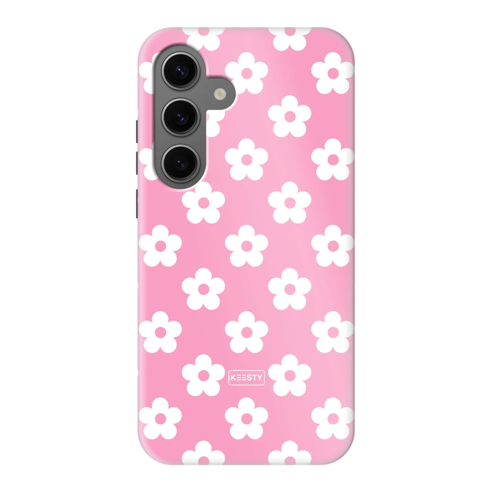 Telefoonhoesje personaliseren - Floral 4 - Tough hoesje