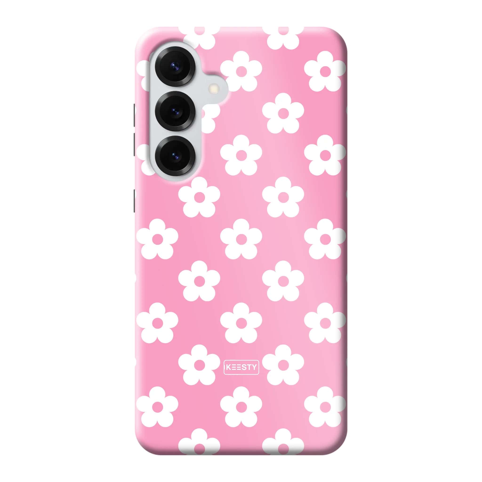 Telefoonhoesje personaliseren - Floral 4 - Tough hoesje