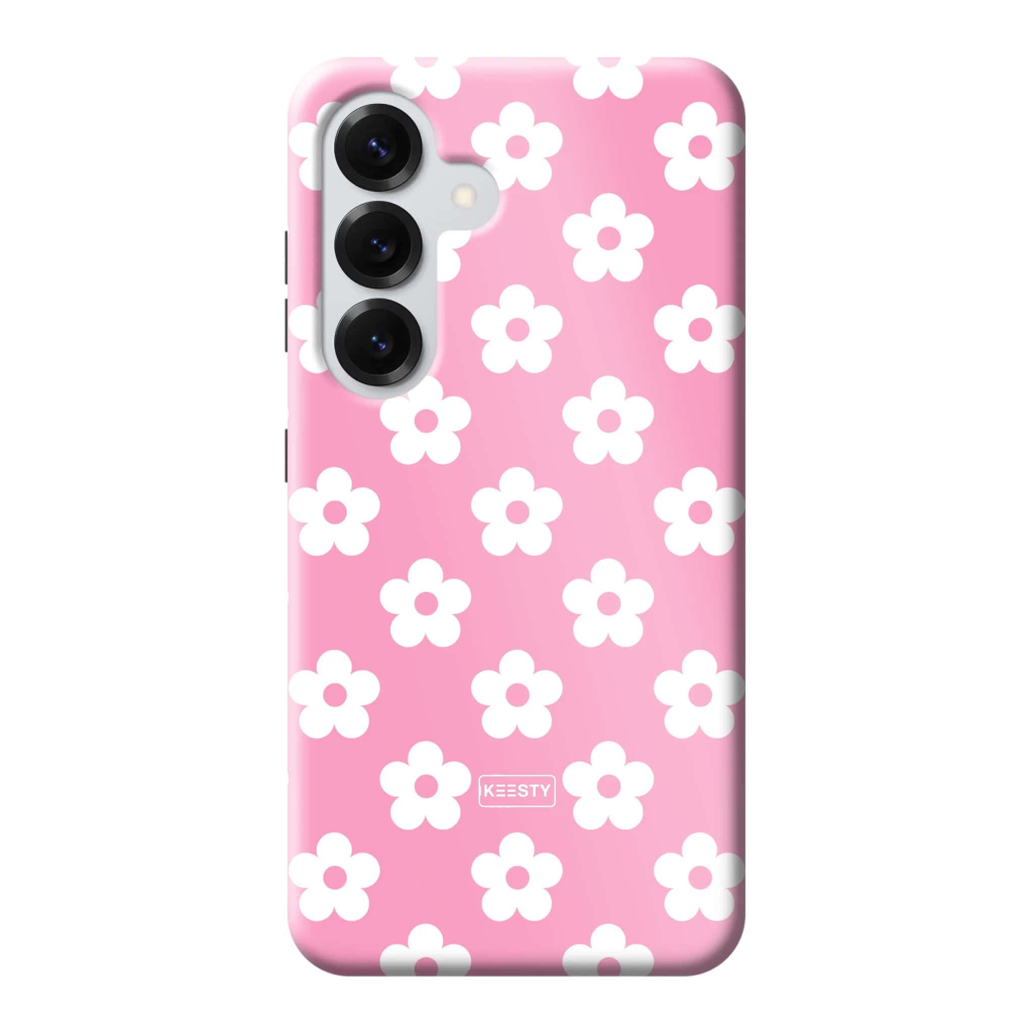 Telefoonhoesje personaliseren - Floral 4 - Tough hoesje