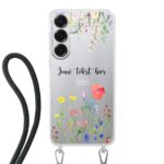 Telefoonhoesje Maken Koord Bloemen 2 Apple iPhone 12 & 12 Pro
