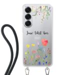 Telefoonhoesje Maken Koord Bloemen 2 Apple iPhone 13