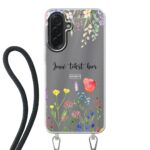 Telefoonhoesje Maken Koord Bloemen 2 Apple iPhone 16 Plus