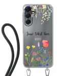 Telefoonhoesje Maken Koord Bloemen 2 Apple iPhone 16 Pro