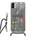 Telefoonhoesje Maken Koord Bloemen 2 Apple iPhone 16e
