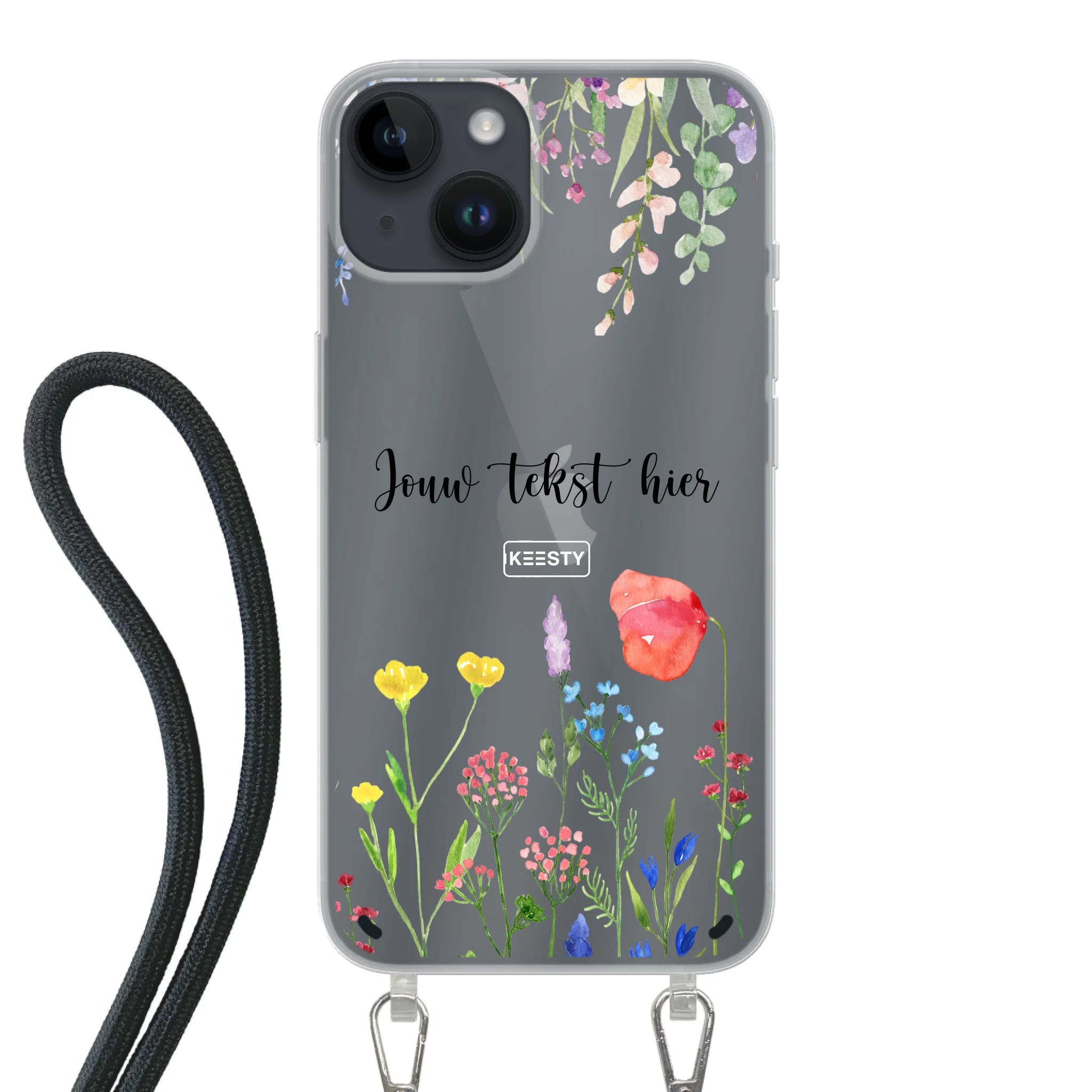 Telefoonhoesje Maken Koord Bloemen 2 Samsung Galaxy S24 FE