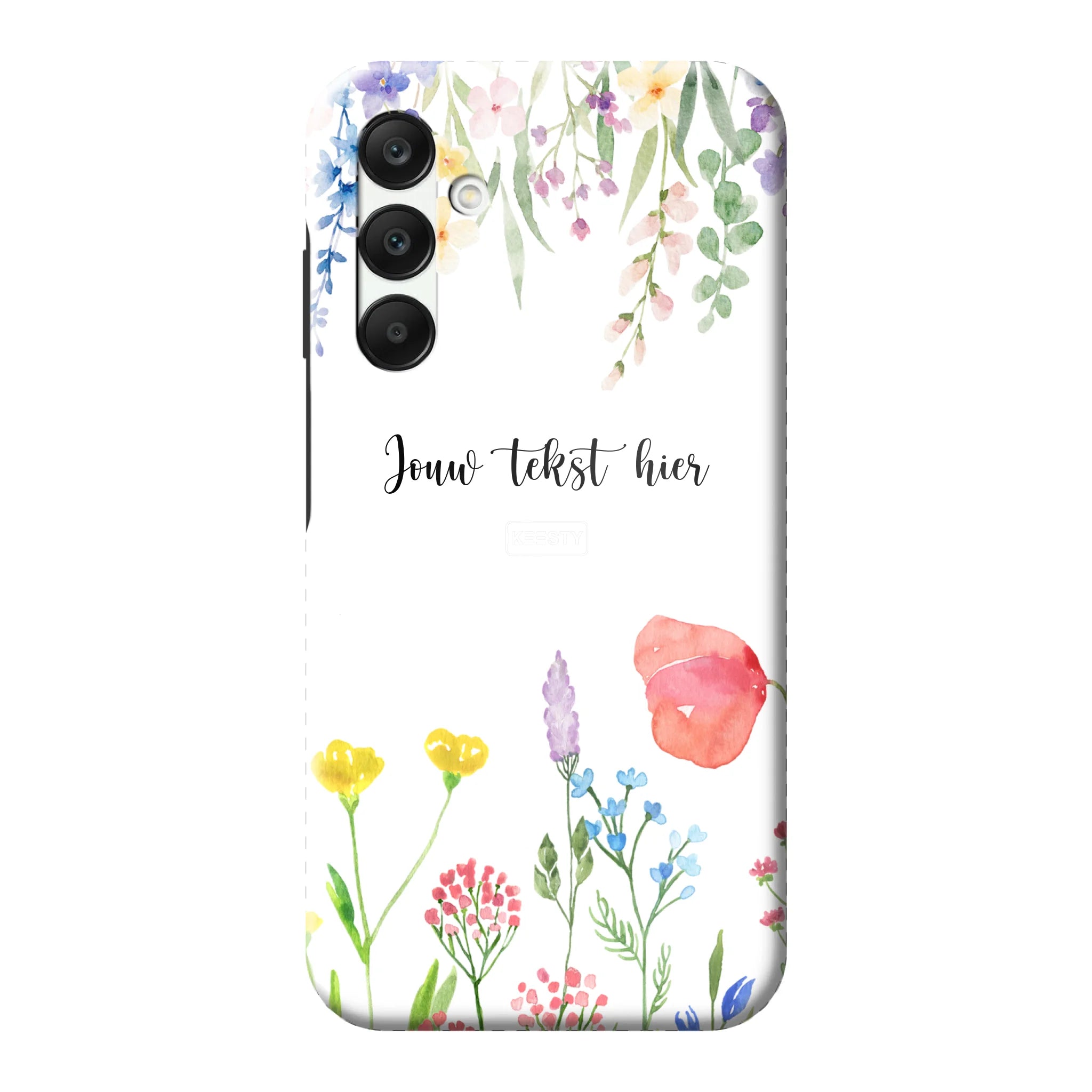 Telefoonhoesje Maken Tough Bloemen 2 Apple iPhone 16 Pro