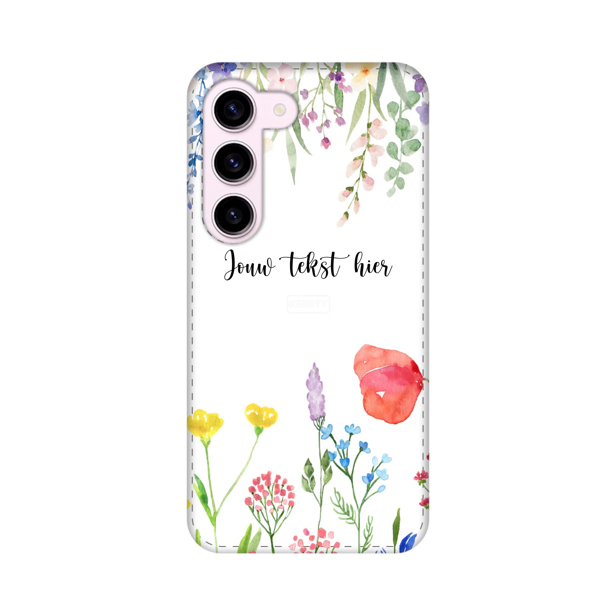 Telefoonhoesje Maken Tough Bloemen 2 Apple iPhone 14 Plus