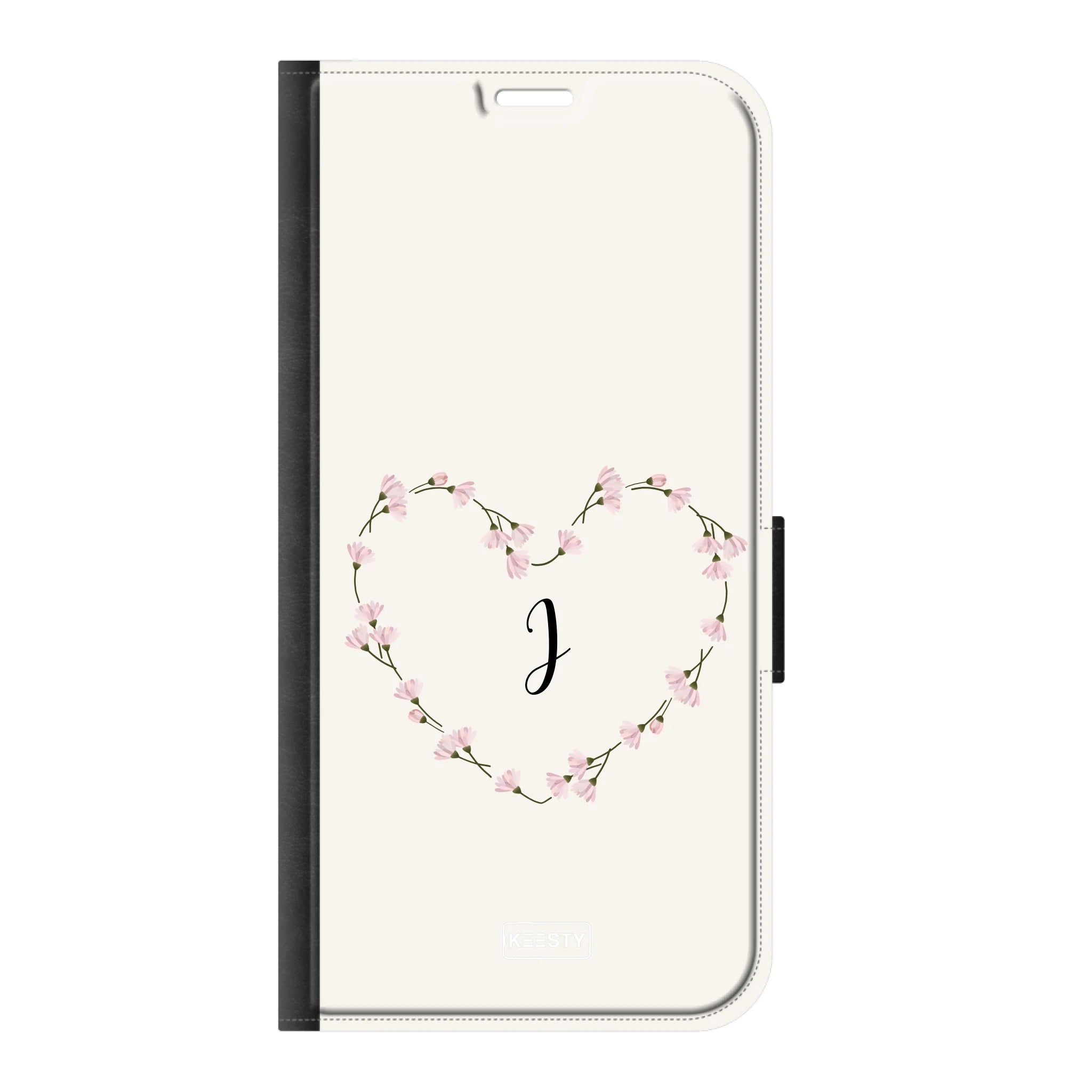 telefoonhoesje ontwerpen bloemen portemonnee Apple iPhone 12 & 12 Pro