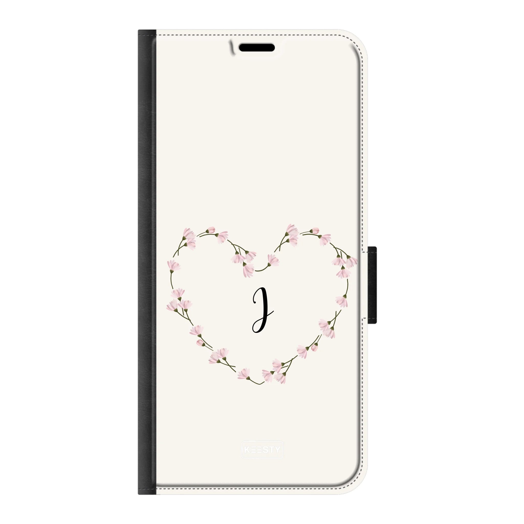 telefoonhoesje ontwerpen bloemen portemonnee Apple iPhone 14 Plus