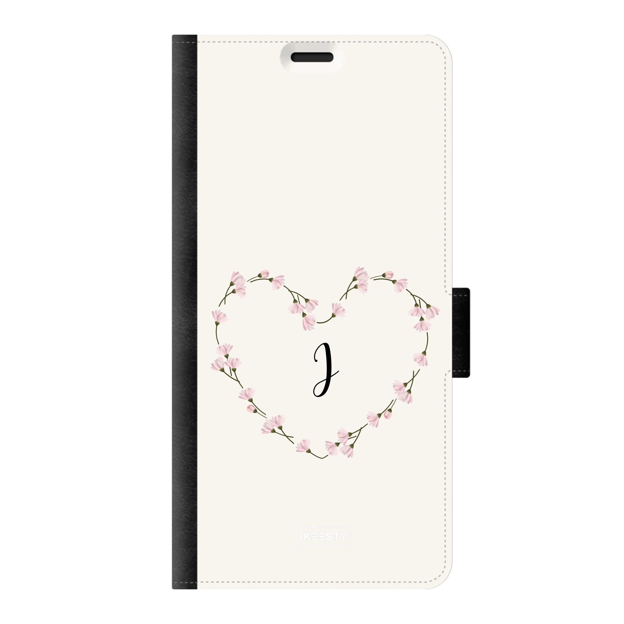 telefoonhoesje ontwerpen bloemen portemonnee Apple iPhone 14 Pro