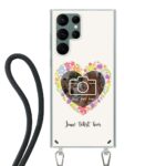 Telefoonhoesje Maken - Floral 4 - Hoesje met koord