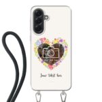 Telefoonhoesje Maken - Floral 4 - Hoesje met koord