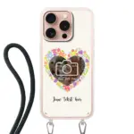 Telefoonhoesje Maken - Floral 4 - Hoesje met koord