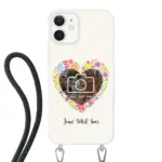 Telefoonhoesje Maken - Floral 4 - Hoesje met koord