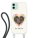 Telefoonhoesje Maken - Floral 4 - Hoesje met koord