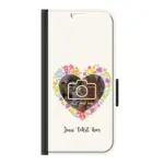 Telefoonhoesje Ontwerpen - Floral 4 - Portemonnee hoesje