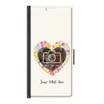 Telefoonhoesje Ontwerpen - Floral 4 - Portemonnee hoesje