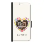 Telefoonhoesje Ontwerpen - Floral 4 - Portemonnee hoesje