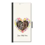 Telefoonhoesje Ontwerpen - Floral 4 - Portemonnee hoesje