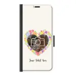 Telefoonhoesje Ontwerpen - Floral 4 - Portemonnee hoesje