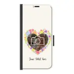 Telefoonhoesje Ontwerpen - Floral 4 - Portemonnee hoesje