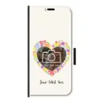 Telefoonhoesje Ontwerpen - Floral 4 - Portemonnee hoesje