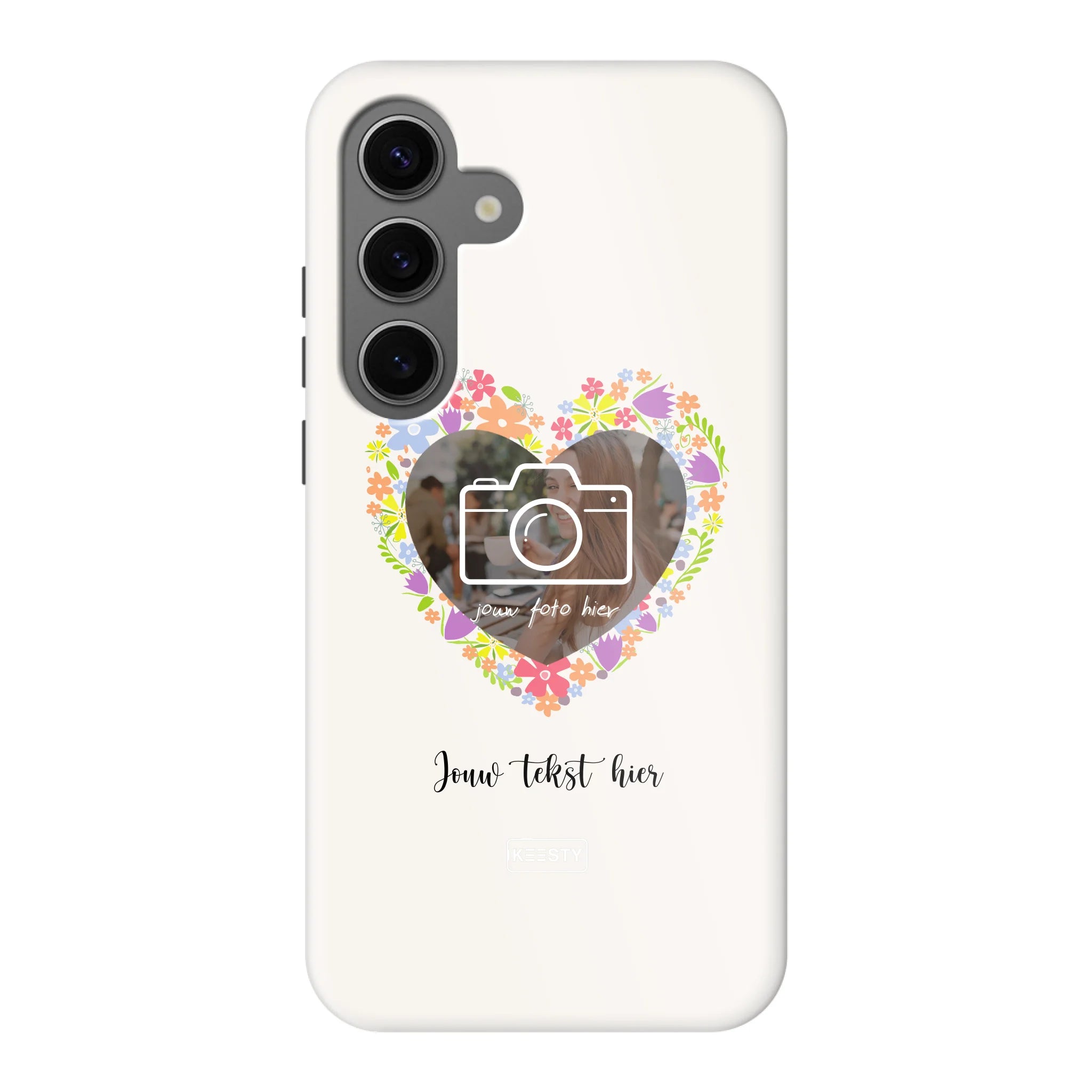 Telefoonhoesje Ontwerpen - Floral 4 - Tough hoesje