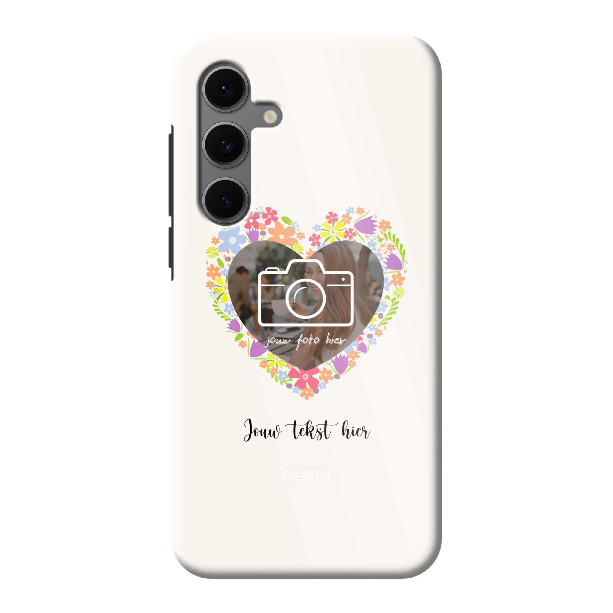 Telefoonhoesje Ontwerpen - Floral 4 - Tough hoesje